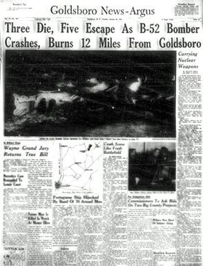 1961 Goldsboro B-52 crash 1961 Goldsboro B 52 Crash
