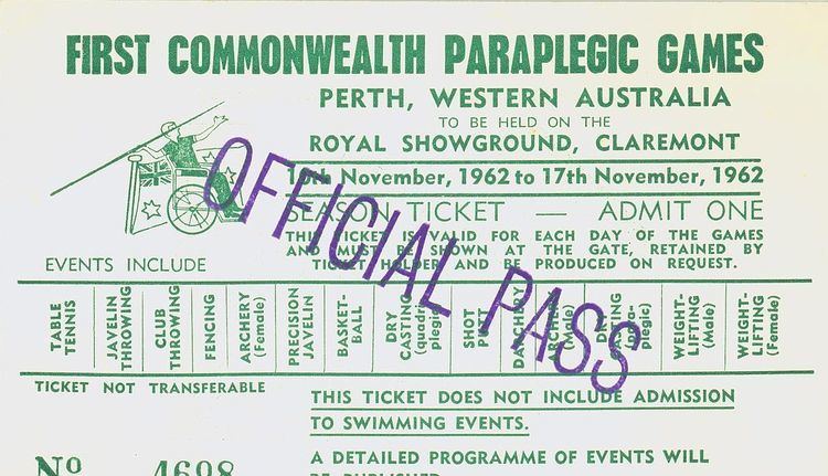 1962 Commonwealth Paraplegic Games