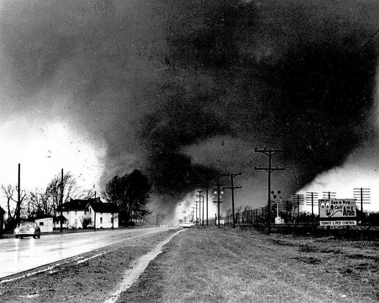 1965 Palm Sunday tornado outbreak April 11th 1965 Palm Sunday Tornado Outbreak