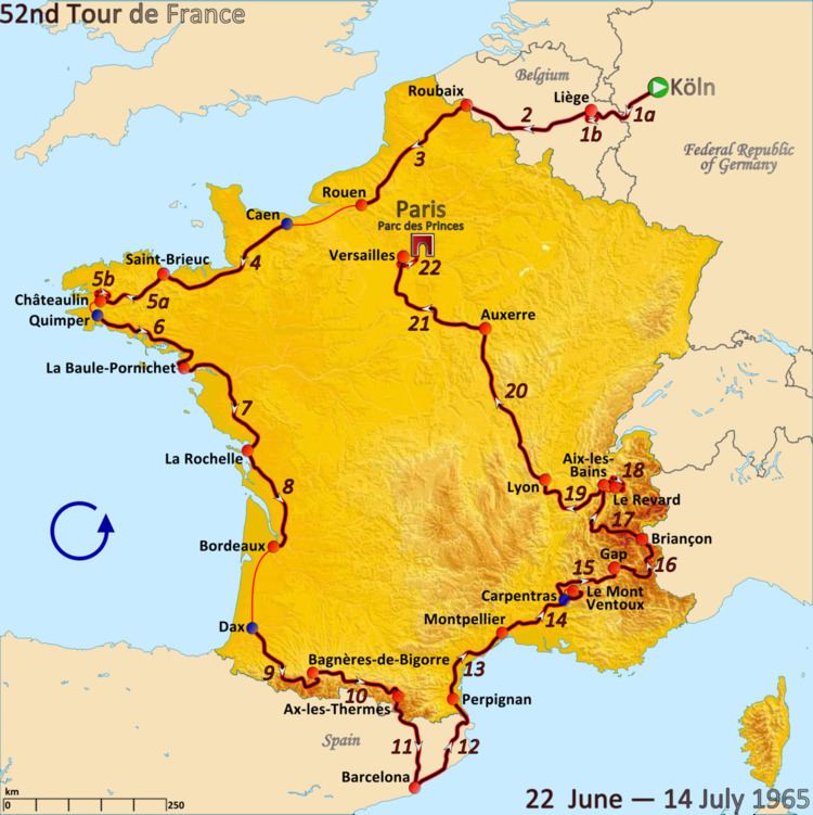 tour de france 1965 wikipedia