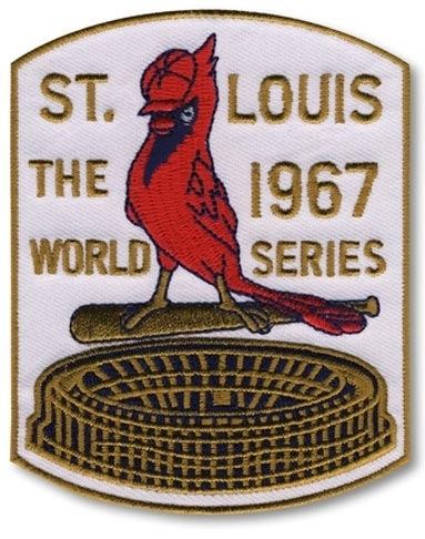 1967 World Series 1967 World Series St Louis Cardinals MLB Baseball Patch Cooperstown