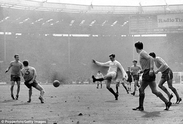 1968 FA Cup Final West Brom take on Leicester wearing 1968 FA Cup winning replica kit