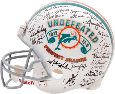 Shop Miami Dolphins 1972 Perfect Season 50th Anniversary Exclusive Limited  Edition Football at Nikco Sports