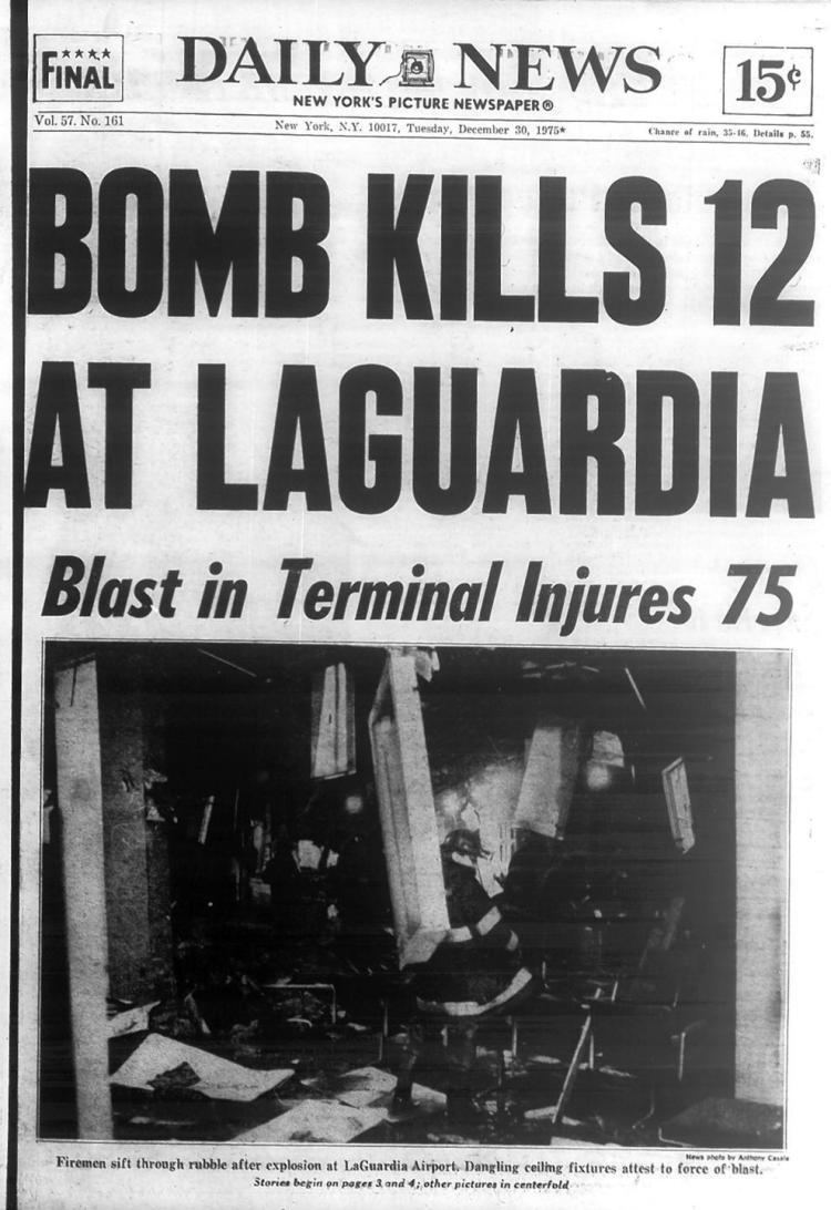 1975 LaGuardia Airport bombing LaGuardia Airport bombing kills more than 10 in 1975 NY Daily News