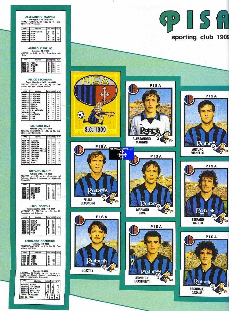 1982–83 Serie A wwwpisanellastoriait7894imagessquadra821jpg