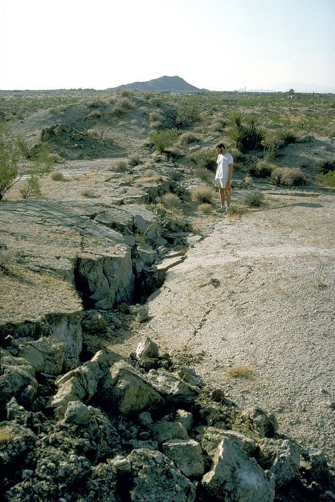 1992 Landers earthquake Surface faulting associated with the 1992 Landers earthqua Flickr