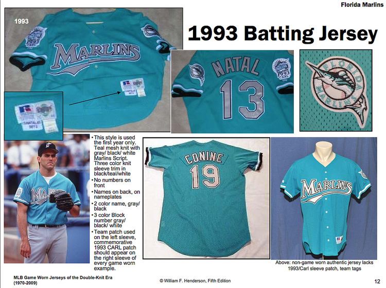 1993 Florida Marlins season Florida Marlins 1993 BP Jersey LI Phil Flickr