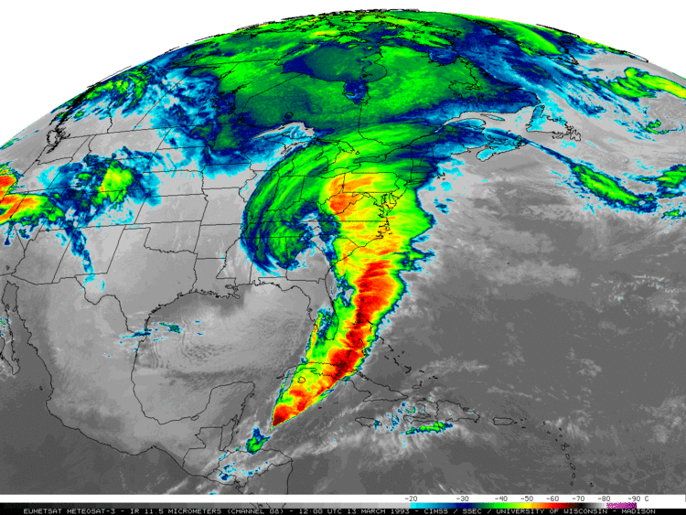 1993 Storm of the Century 20year anniversary of the March 1993 Storm of the Century CIMSS