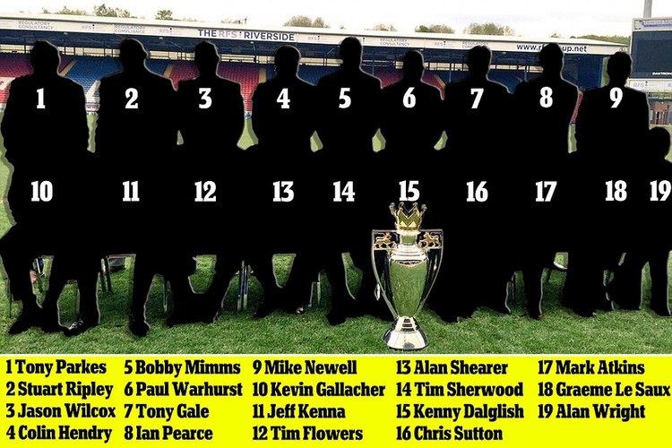 1994–95 FA Premier League Blackburn Rovers titlewinning side including Alan Shearer and Tim
