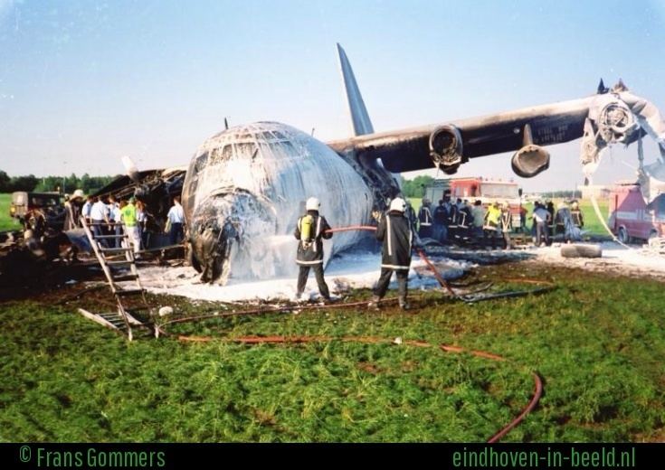 1996 Belgian Air Force Hercules accident Herculesramp