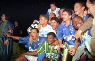 1996 Copa do Brasil Cruzeiro comemora ttulo da Copa do Brasil de 1996 no Parque