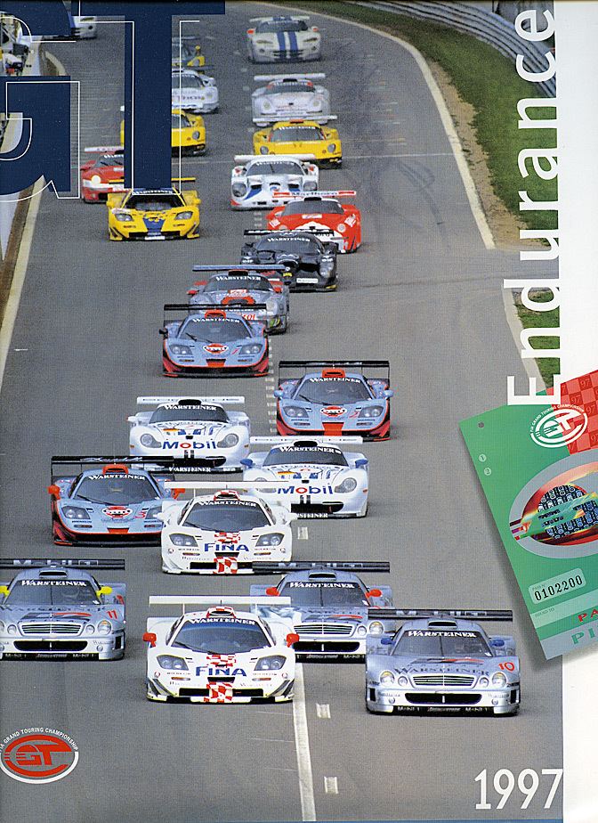 Racing sports cars that joined the 1997 FIA GT Championship season