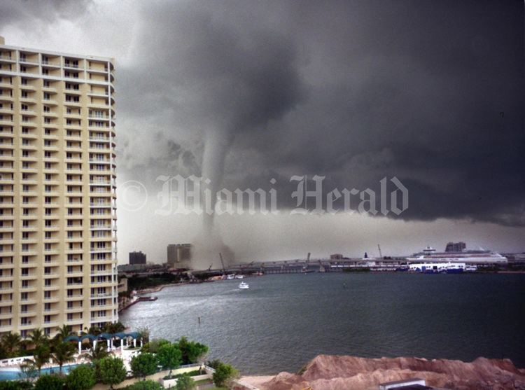1997 Miami tornado May 12 1997 Tornado rips its way through Miami Flashback Miami