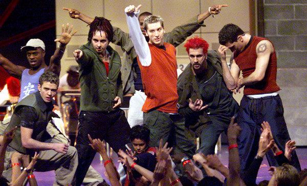1999 MTV Video Music Awards NSYNC perform quotTearin39 Up My Heartquot at the 1999 MTV Video Music