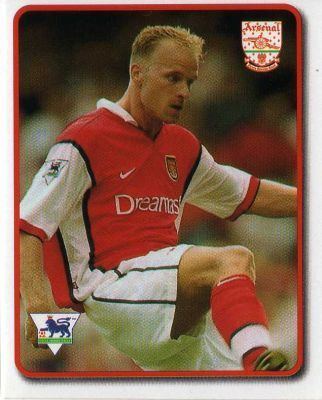 1999–2000 FA Premier League ARSENAL Dennis Bergkamp 3 TOPPS Premier League Superstars 1999