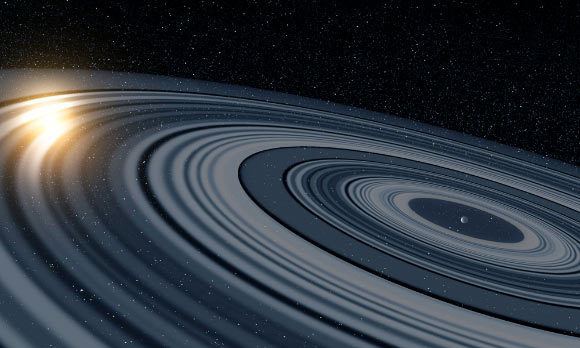 1SWASP J140747.93-394542.6 SuperSaturn J1407b Hosts Massive Ring System Astronomers Say