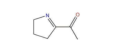 2-Acetyl-1-pyrroline 2acetyl1pyrroline Kovats Retention Index