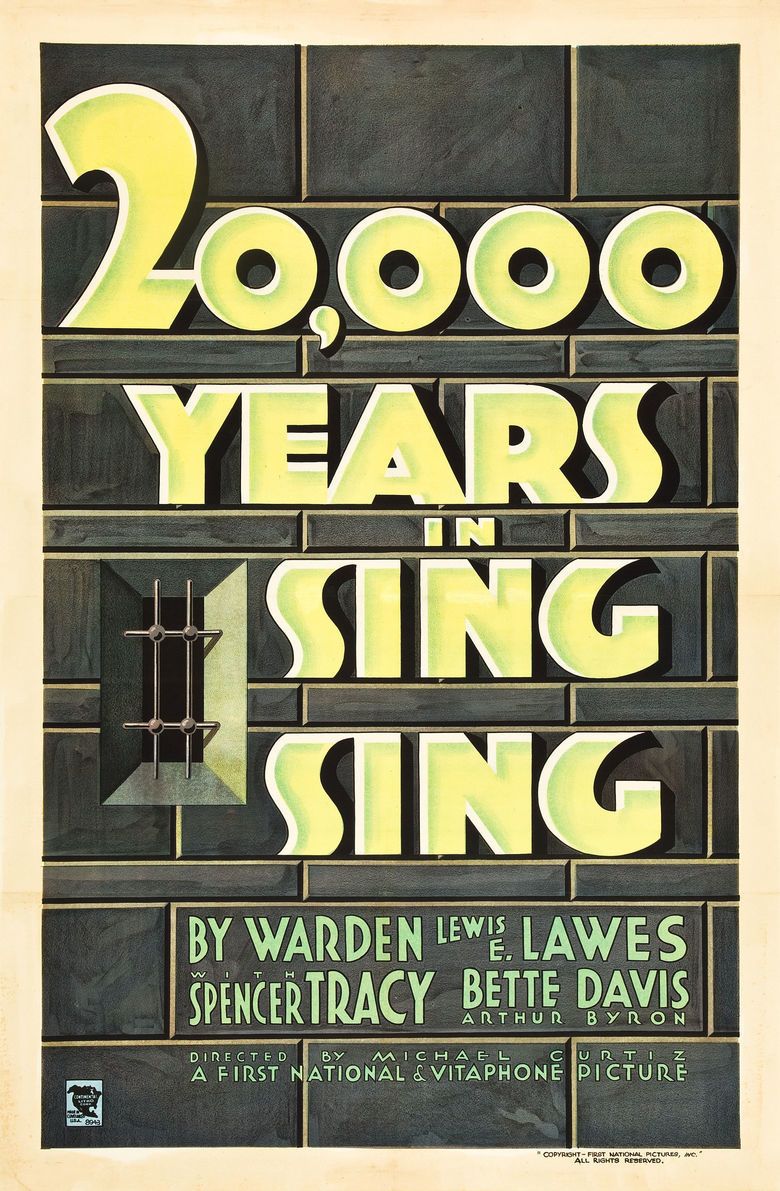 20,000 Years in Sing Sing movie poster