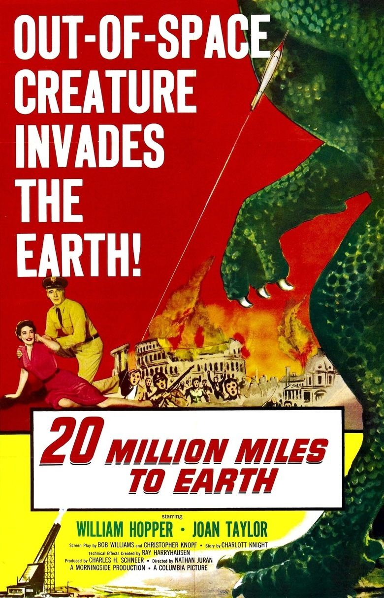 20 Million Miles to Earth movie poster