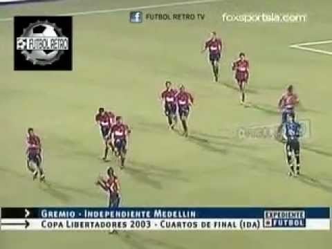 2003 Copa Libertadores Gremio 2 vs Independiente Medellin 2 Copa Libertadores 2003 4 final