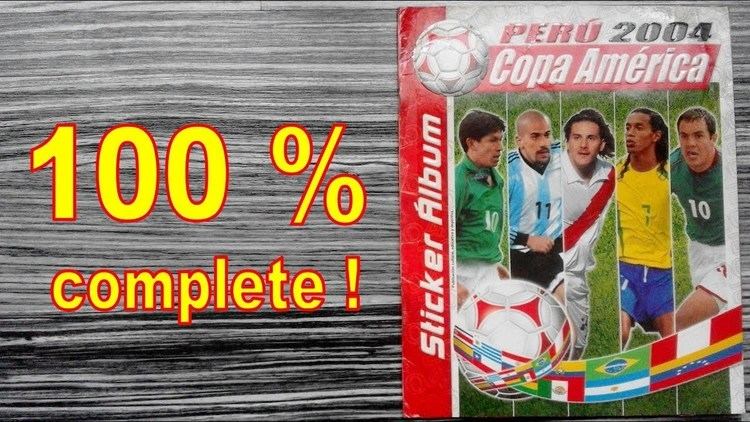 2004 Copa América No Panini Album quotCopa America 2004quot 100 COMPLETE FULL YouTube