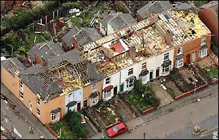 2005 Birmingham tornado Uninsured tornado victims seek help from Government Telegraph