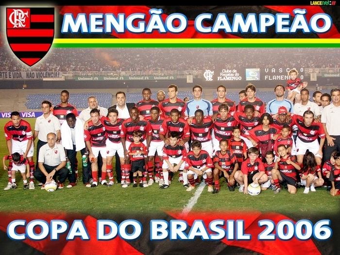 2006 Copa do Brasil Flamengo Campeo da Copa do Brasil de 2006