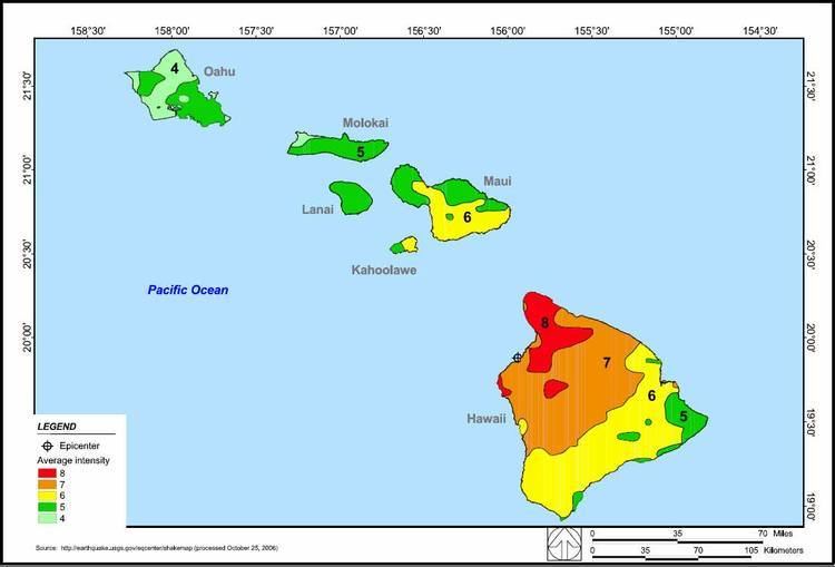 2006 Hawaii earthquake 2006 Hawaii Earthquake Experience Exponent