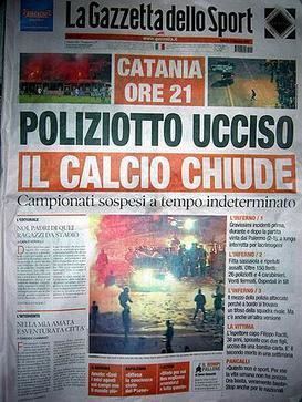 2007 Catania football violence