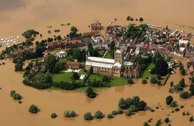 2007 United Kingdom floods Tewkesbury Flood in July 2007 UK FloodsCase studies of causes and