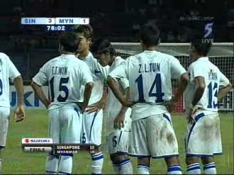 2008 AFF Championship Myanmar walkout vs Singapore AFF Suzuki Cup 2008 YouTube