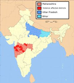 2008 attacks on Uttar Pradeshi and Bihari migrants in Maharashtra httpsuploadwikimediaorgwikipediacommonsthu
