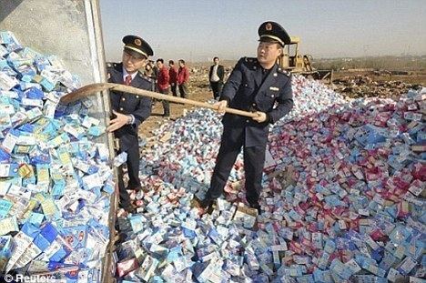 2008 Chinese milk scandal China executes two managers for poisoned milk scandal that killed