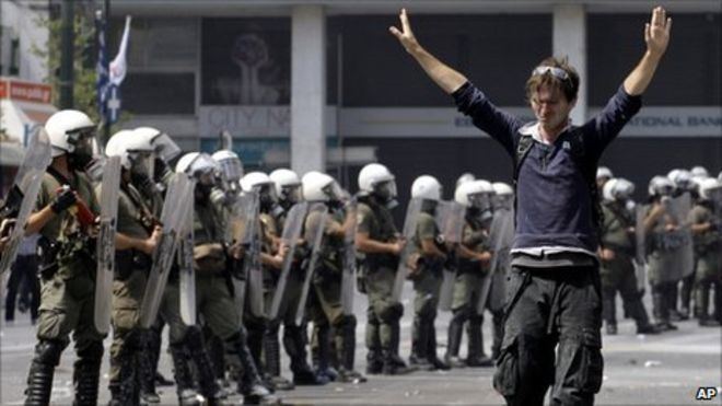 2008 Greek riots Greek violence echoes riots of 2008 BBC News