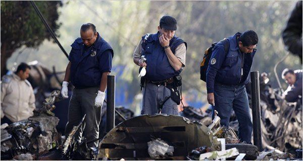 2008 Mexico City plane crash Mexico Tries to Curb Plane Crash Rumors The New York Times
