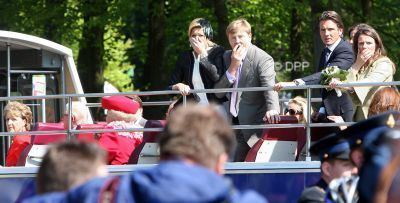2009 attack on the Dutch Royal Family Man tries to run car into bus carrying Dutch royal family seven
