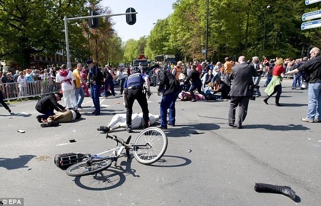 2009 attack on the Dutch Royal Family Speeding driver who killed five spectators in attack on Dutch royal