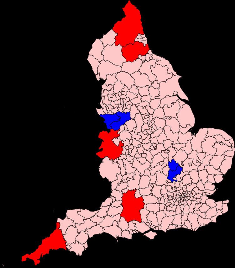 2009 structural changes to local government in England