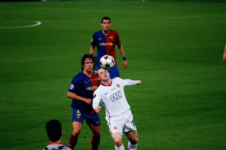 2009 UEFA Champions League Final FileWayne Rooney vs Carles Puyol 2009 UEFA Champions League Final