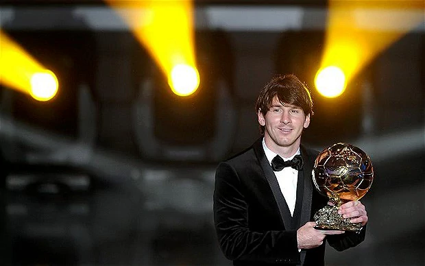 2010 FIFA Ballon d'Or Why Lionel Messi won Fifa39s Ballon d39Or 2010 in pictures Telegraph