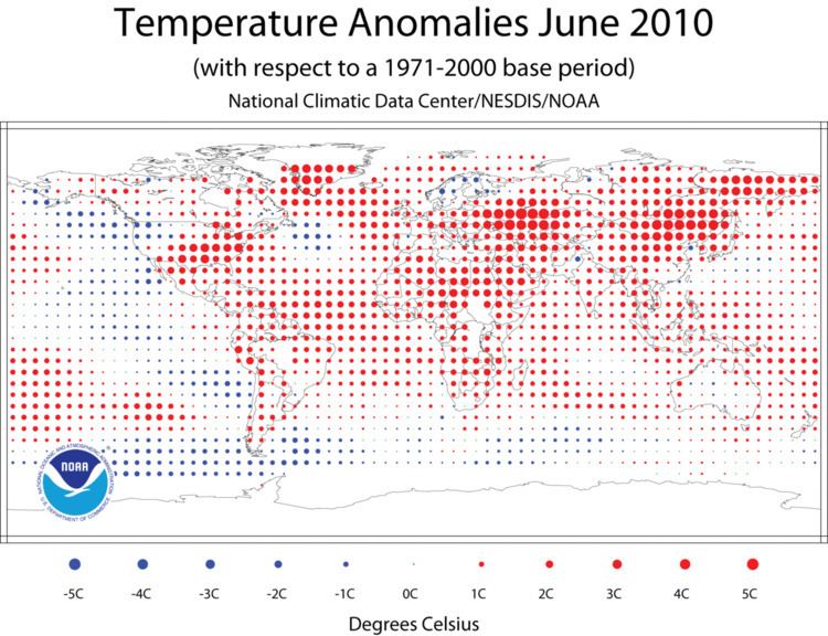 2010 Northern Hemisphere summer heat waves