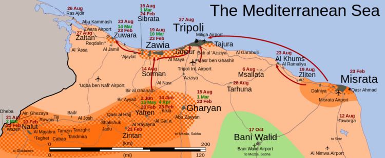 2011 Libyan rebel coastal offensive