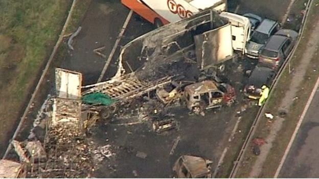 2011 M5 motorway crash Man charged over M5 deaths ITV News