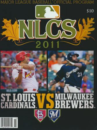 2011 National League Championship Series wwwfordmobleycomscans2011NLCSprogramjpg