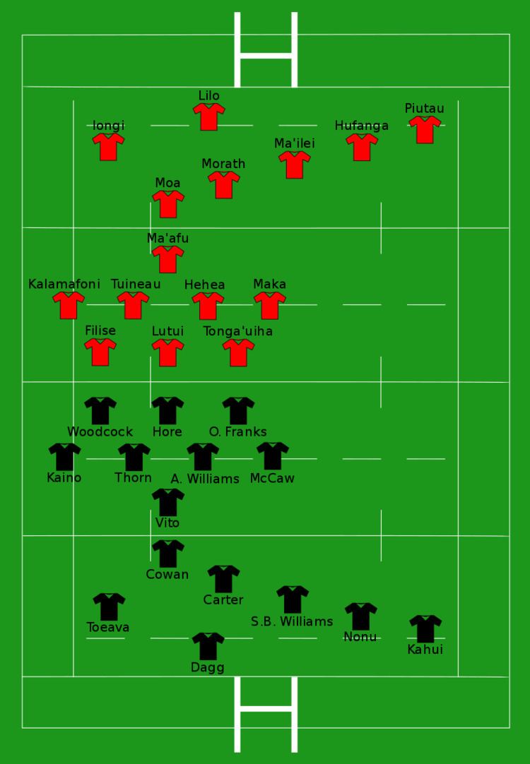 2011 Rugby World Cup Pool A