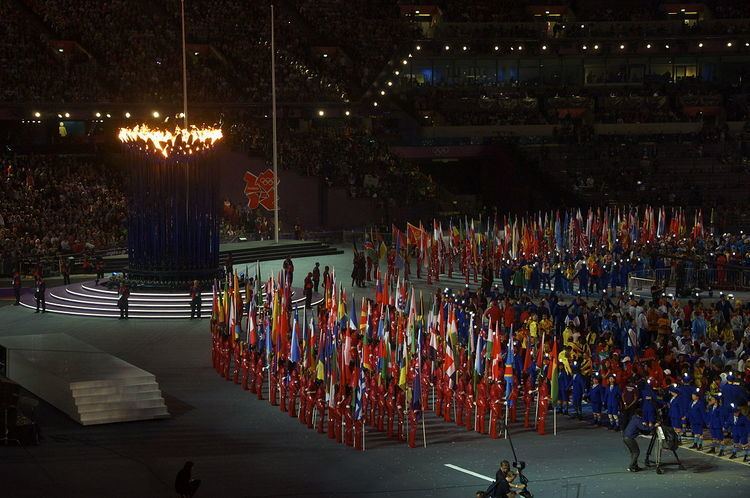 2012 Summer Olympics closing ceremony flag bearers