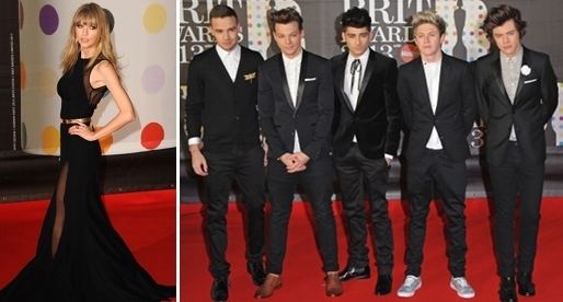 2013 Brit Awards Taylor Swift and Harry Styles kept apart at Brit Awards 2013 Screener