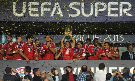 2013 UEFA Super Cup Bayern beat Chelsea 54 on penalties to win Super Cup Emirates 247