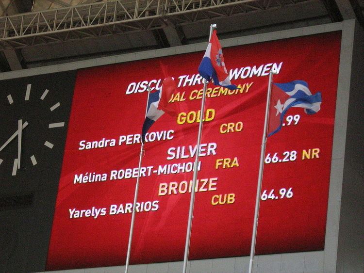 2013 World Championships in Athletics – Women's discus throw