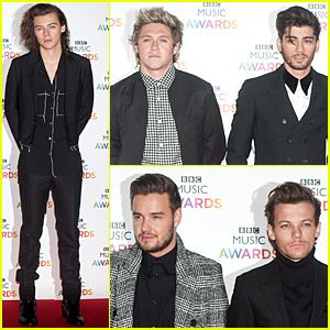 2014 BBC Music Awards One Direction Look So Dashing at BBC Music Awards 2014 Red Carpet
